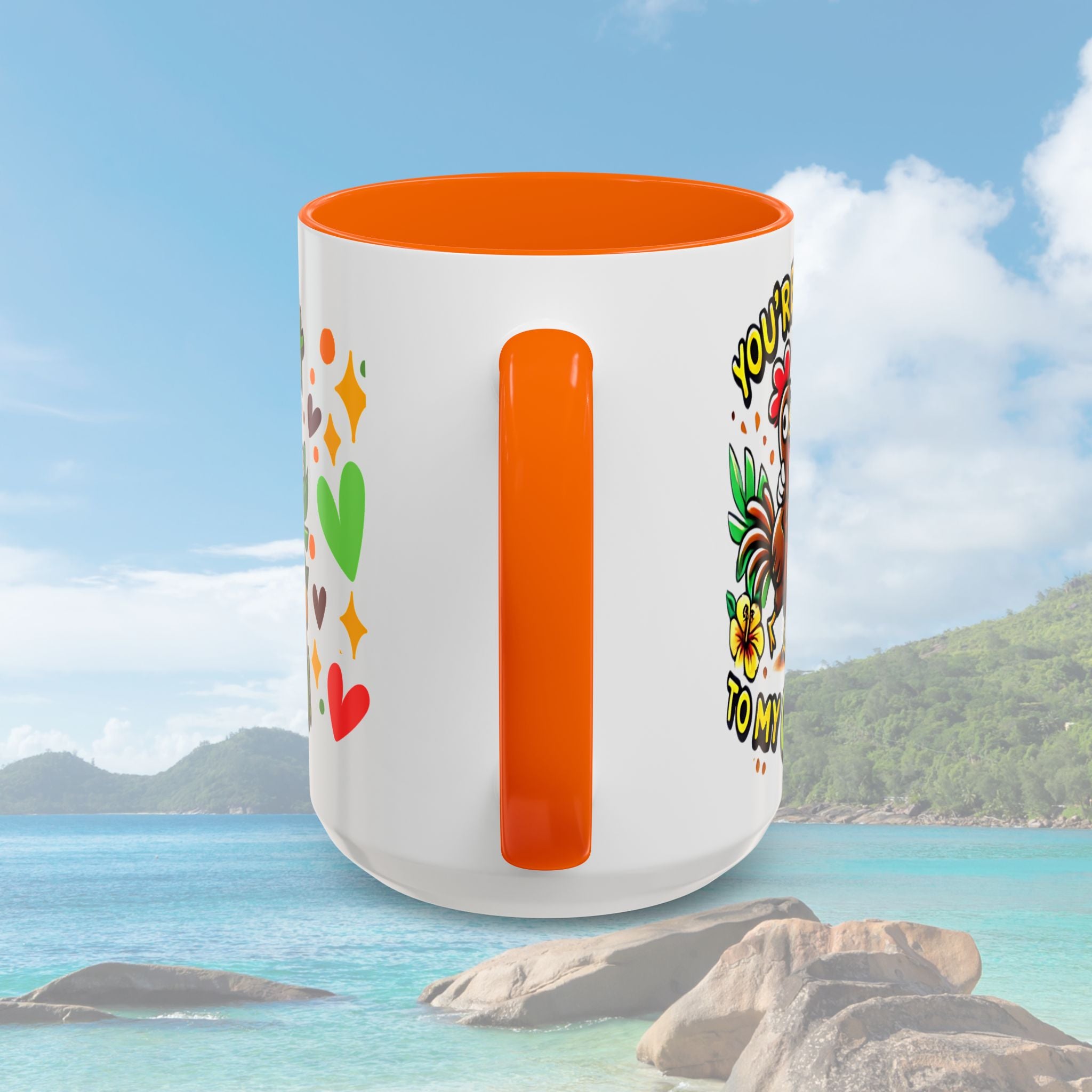 Coffee Mug with Funny Jerk Chicken - Irie Blues Boutique