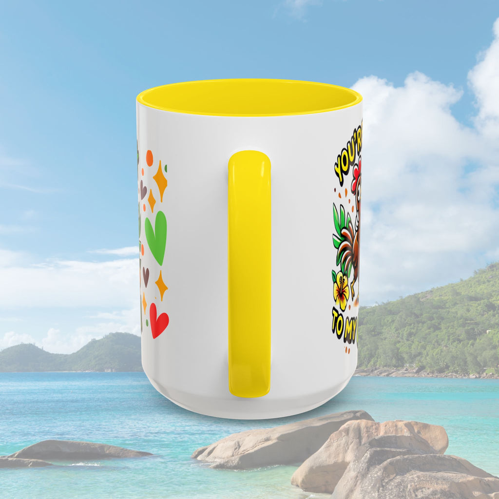 Coffee Mug with Funny Jerk Chicken - Irie Blues Boutique