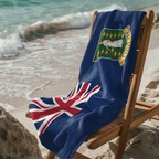 British Virgin Islands Flag Beach Towel - Irie Blues Boutique