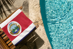 Costa Rica Flag Beach Towel