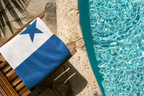 Panama Flag Beach Towel