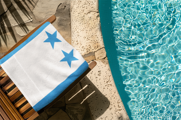 Honduras Flag Beach Towel