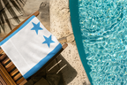 Honduras Flag Beach Towel