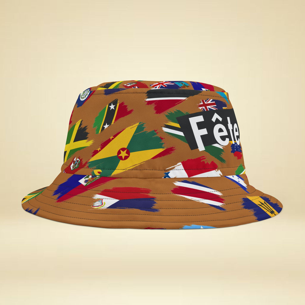 Carnival Fete Mode on Bucket Hat - Irie Blues Boutique
