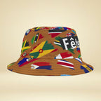 Carnival Fete Mode on Bucket Hat - Irie Blues Boutique