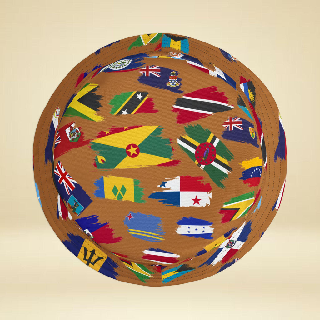 Carnival Fete Mode on Bucket Hat - Irie Blues Boutique