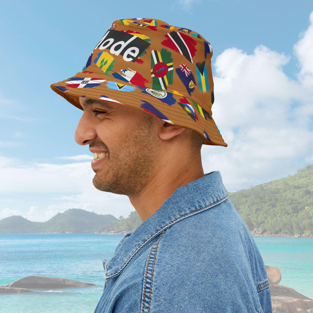 Carnival Fete Mode on Bucket Hat - Irie Blues Boutique