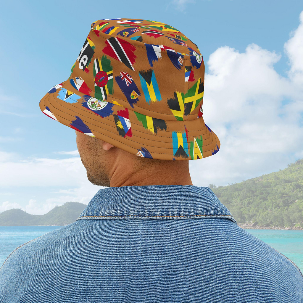 Carnival Fete Mode on Bucket Hat - Irie Blues Boutique