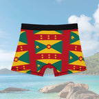 Grenada Flag Men's Boxers - Irie Blues Boutique