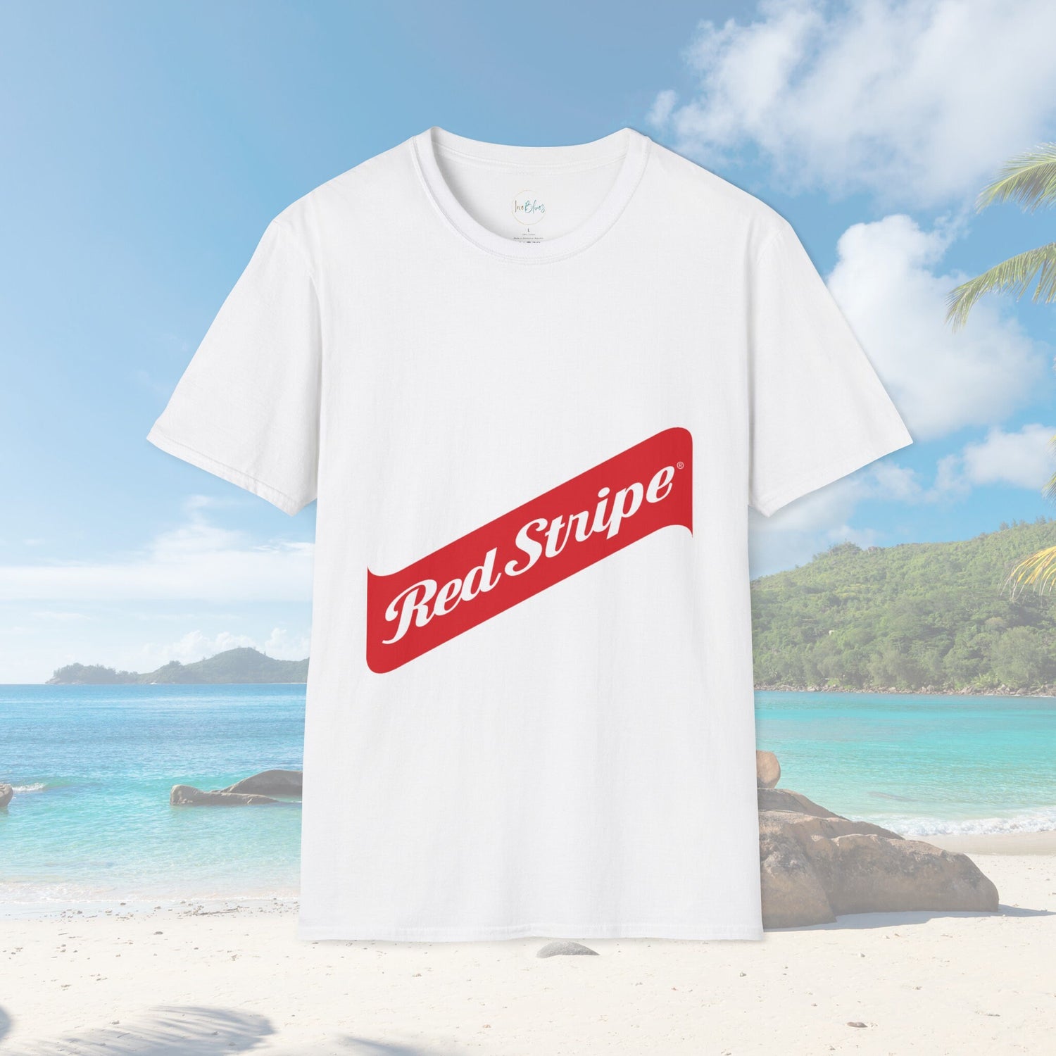 Jamaican Red Stripe Beer Logo Unisex Shirt Gifts for Beer Lovers Authentic Jamaican History Gifts For Jamaican