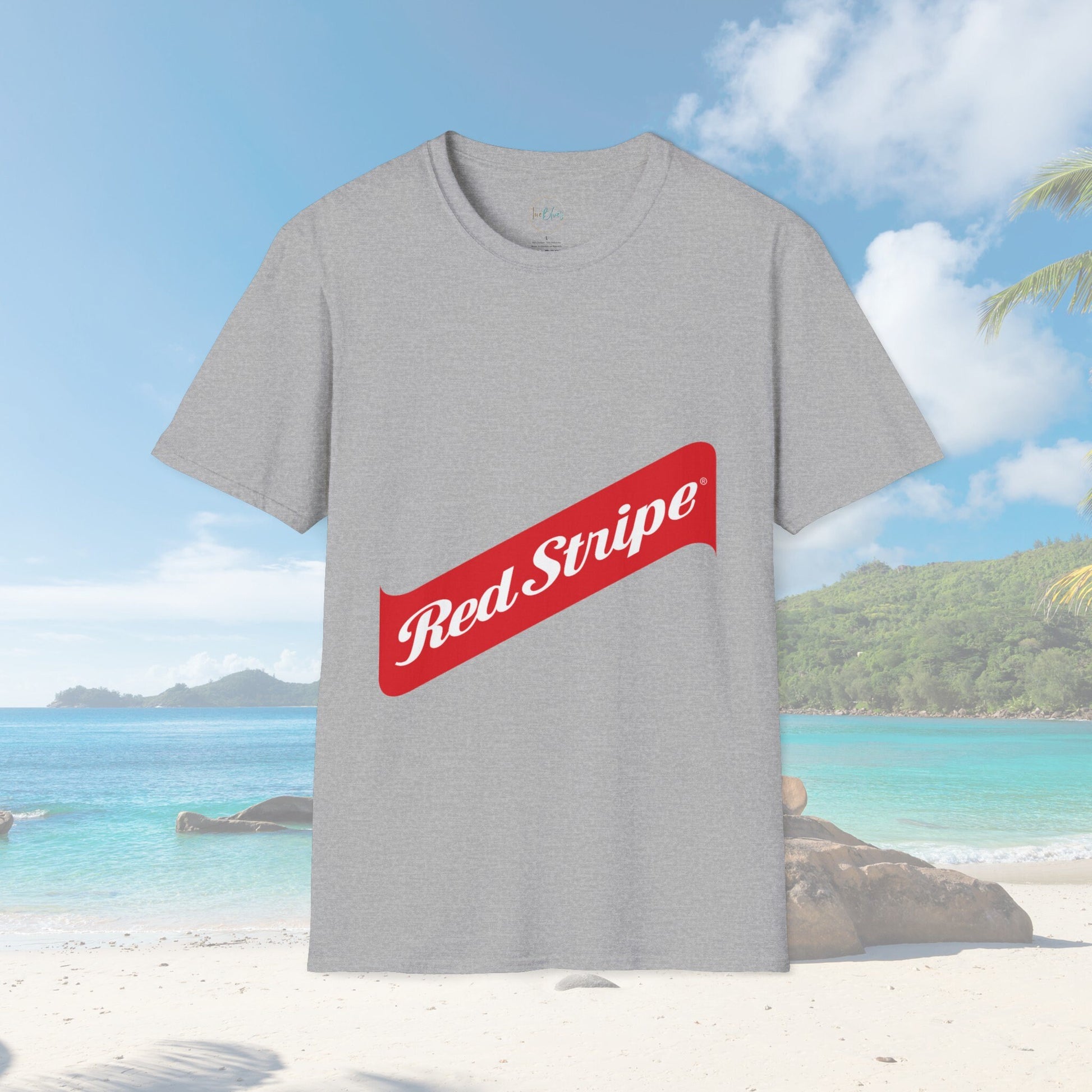 Jamaican Red Stripe Beer Logo Unisex Shirt Gifts for Beer Lovers Authentic Jamaican History Gifts For Jamaican