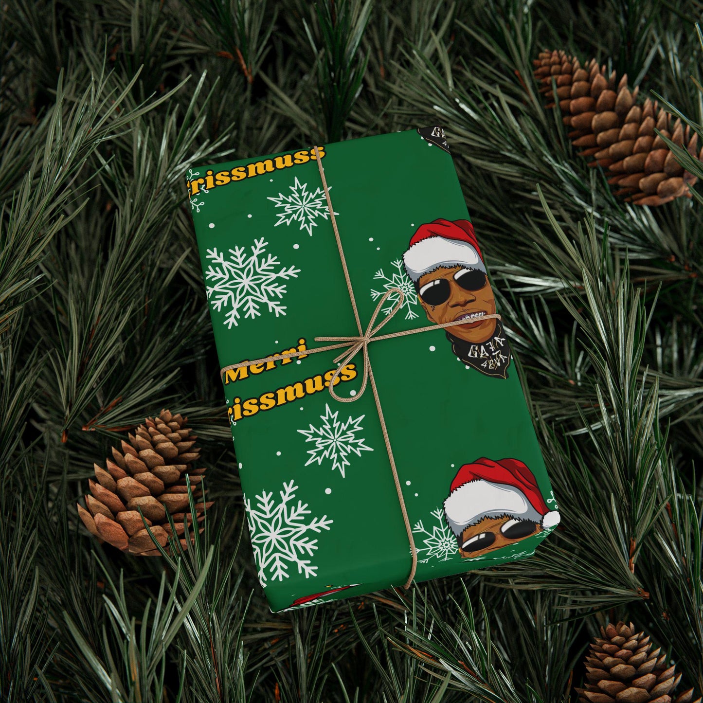 Vybz Kartel Christmas Gift Wrap is the perfect way to bring some dancehall flavor to your holiday season! This festive wrapping paper features bold, vibrant designs inspired by the legendary Jamaican artist, Vybz Kartel.