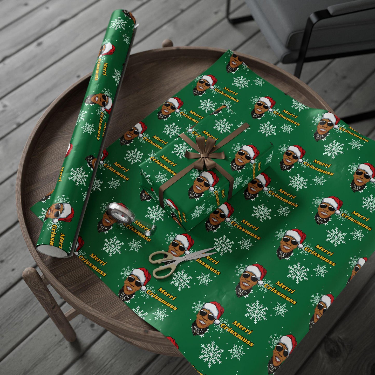 Vybz Kartel Christmas Gift Wrap is the perfect way to bring some dancehall flavor to your holiday season! This festive wrapping paper features bold, vibrant designs inspired by the legendary Jamaican artist, Vybz Kartel.