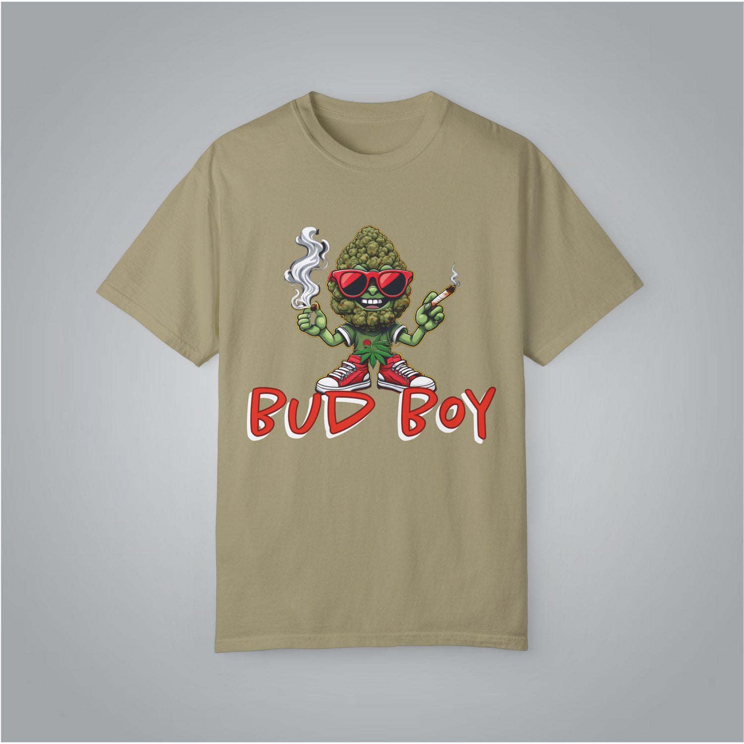 Bud Boy Weed Bud T-Shirt, Unisex Tee, Smoking Blunt Shirt, Cool Stoner Top, Marijuana Apparel, Gift For Weed Lovers