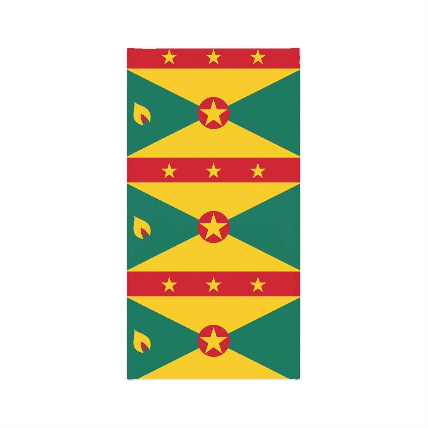 Grenada Flag Spicemas Carnival Neck Gaiter, J&#39;Ouvert Paint Party Cover, Grenada Carnival 2025, Parade of Bands. Made of lightweight and polyester microfiber for a comfortable no-slip fit. It can be styled in multiple ways like a headband or wristband