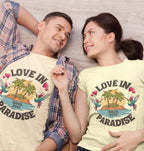 Love In Paradise Matching T-Shirts - Irie Blues Boutique