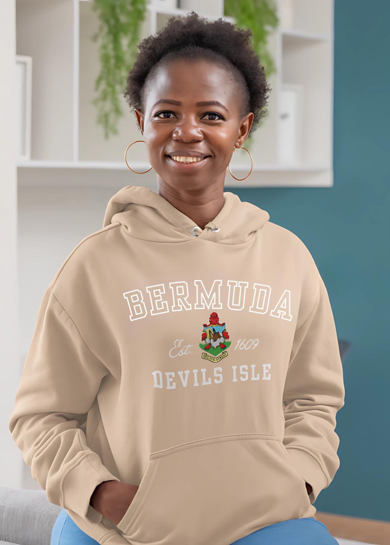 Bermuda Devils Isle Unisex Hoodie - Irie Blues Boutique