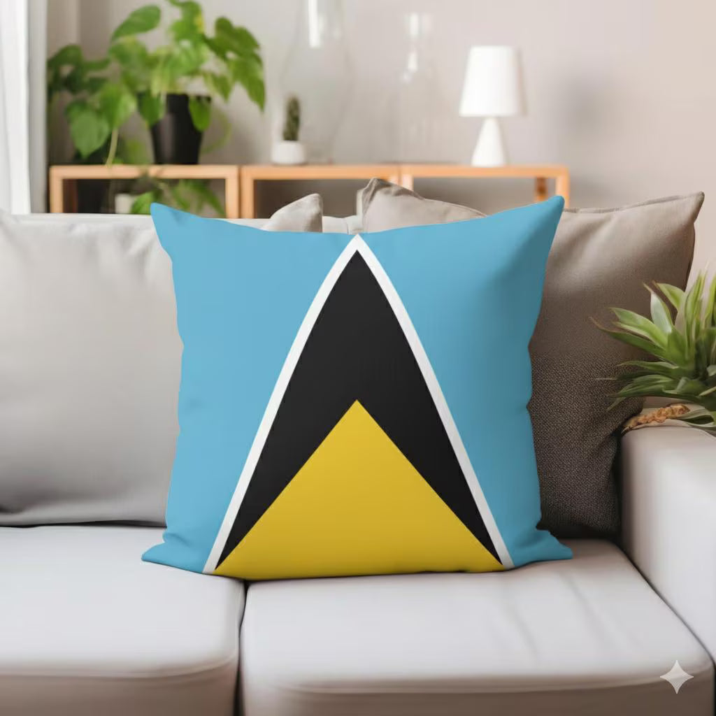 St. Lucia Vibrant Decorative Pillow