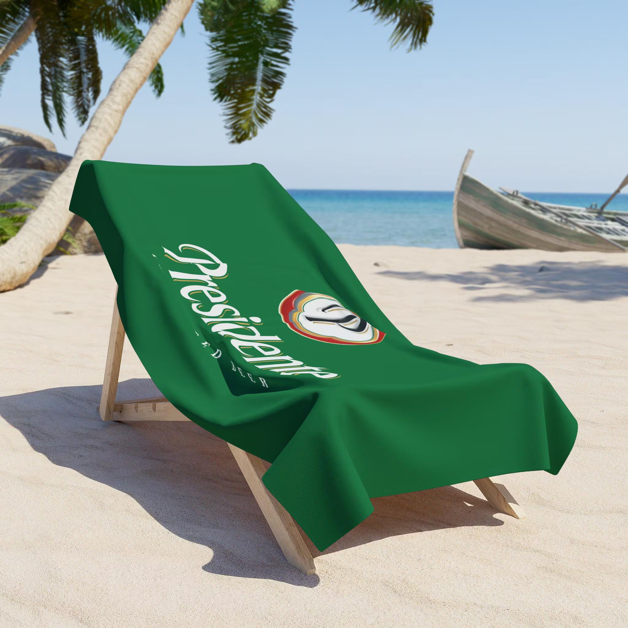 Presidente Beer Beach Towel - Irie Blues Boutique