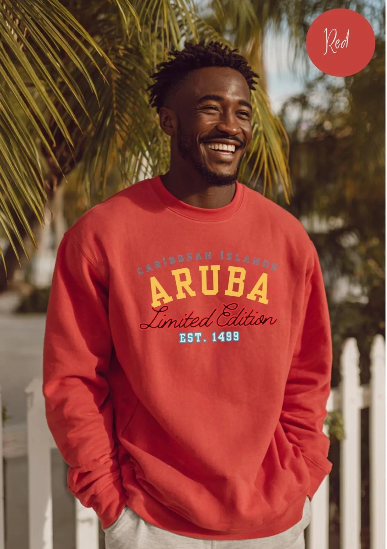 Aruba Caribbean University Sweatshirt - Irie Blues Boutique