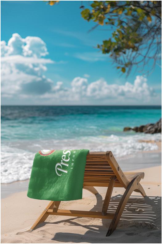 Presidente Beer Beach Towel - Irie Blues Boutique