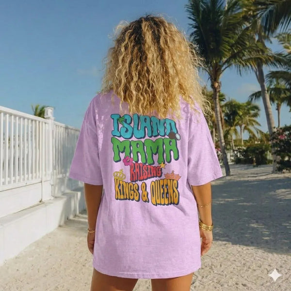 Island Mama Vibes Tee - Irie Blues Boutique