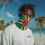 Dominica Neck Gaiter Carnival Mask - Irie Blues Boutique