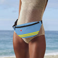 Aruba Flag Fanny Pack - Irie Blues Boutique