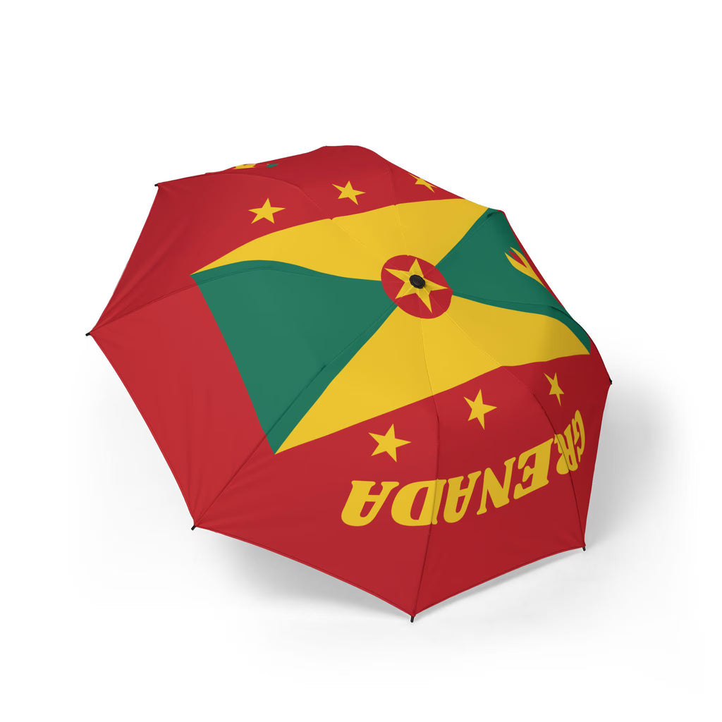 Grenada Flag Umbrella - Irie Blues Boutique