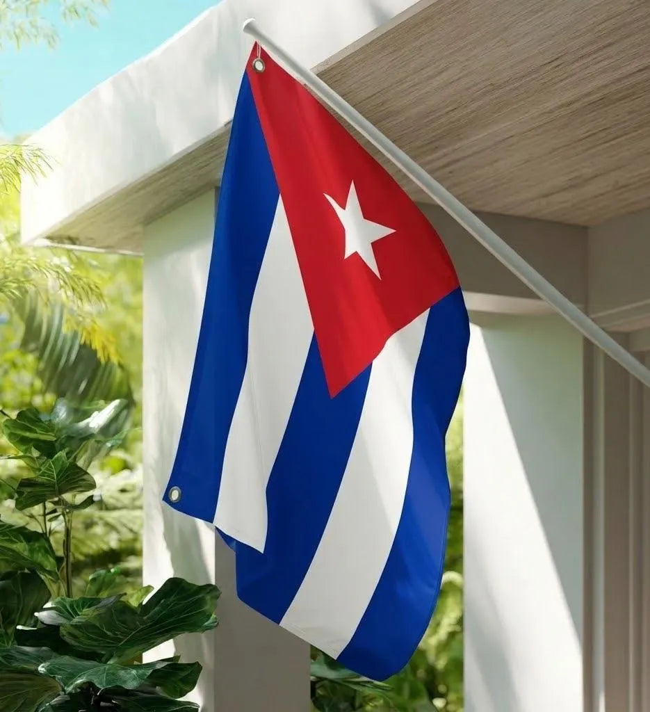Cuba Flag Double Sided Flag