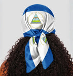 Nicaragua Flag Bandana - Irie Blues Boutique