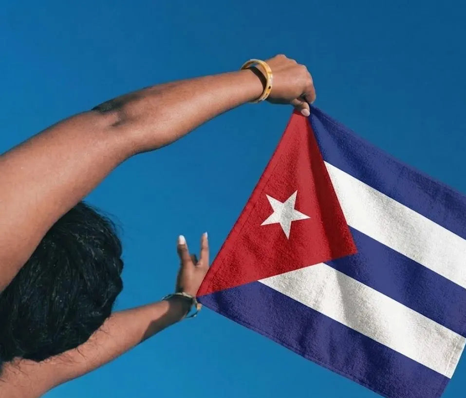 Cuba Flag Rally Towel