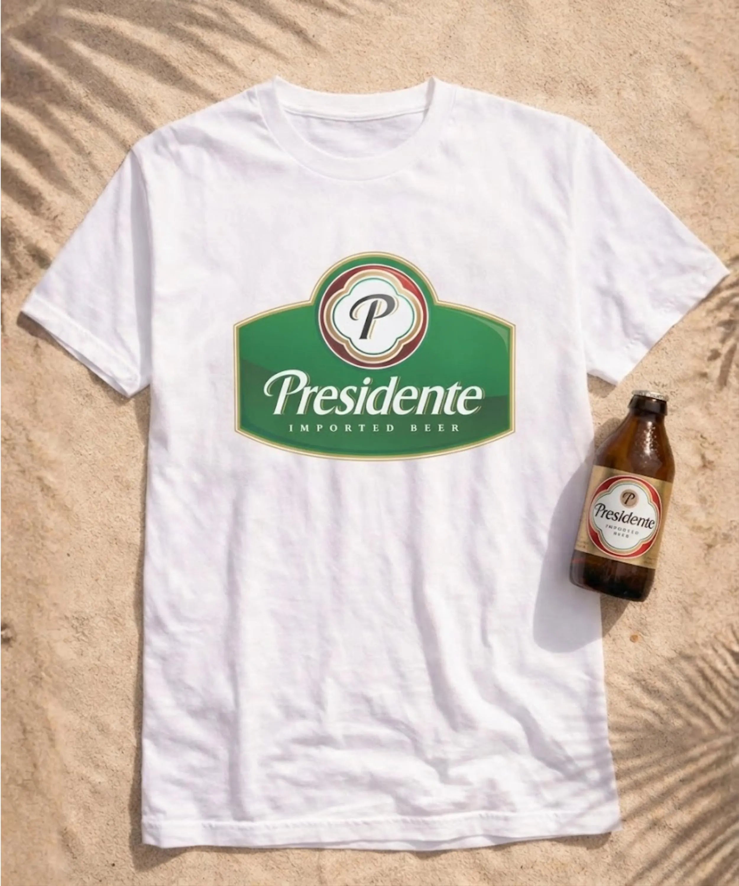 Dominican Republic Presidente Beer Logo Unisex T-Shirt