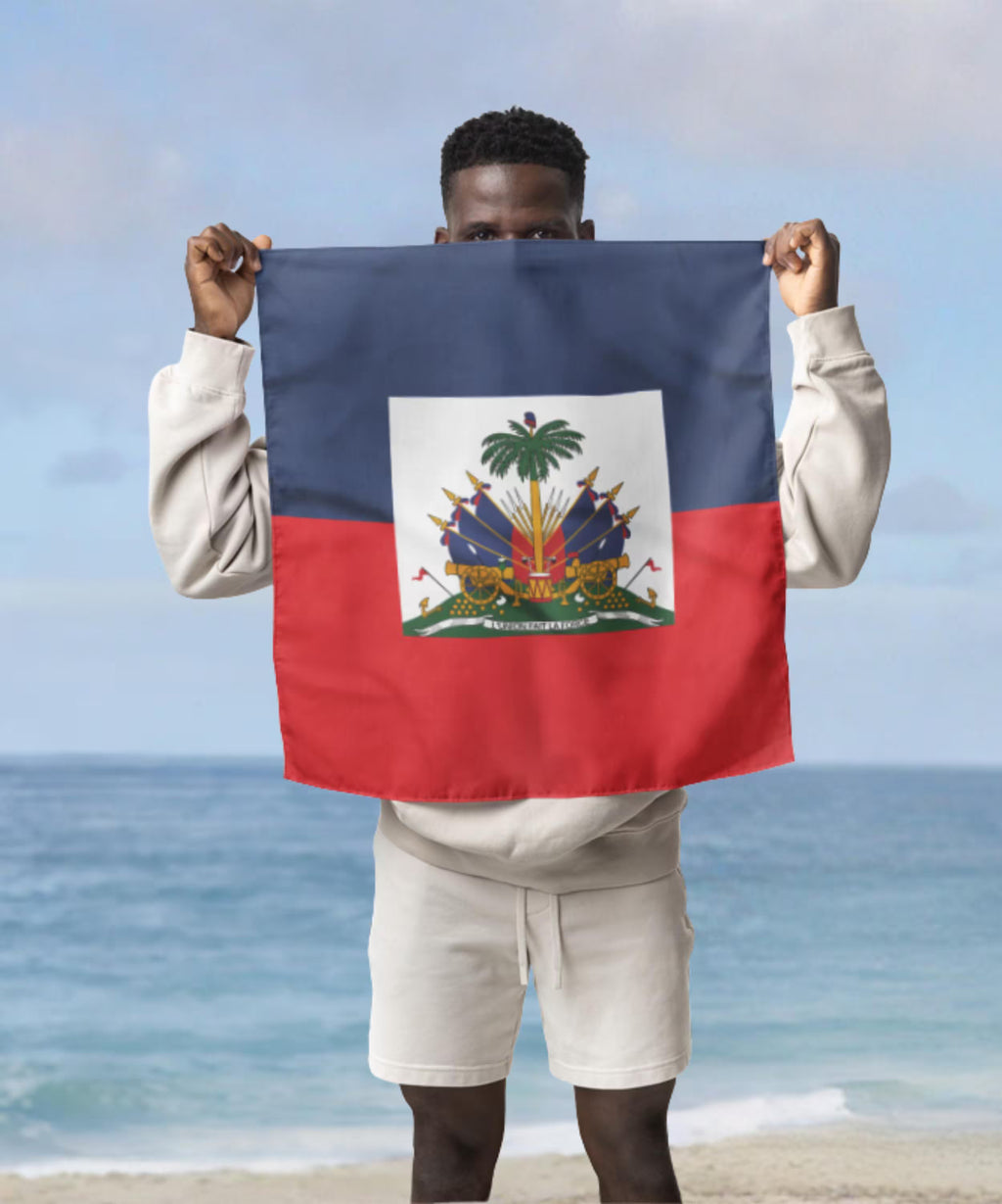 Haiti Flag Bandana