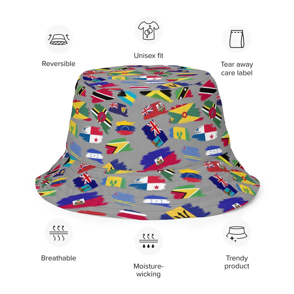 Fête Mode ON Caribbean Carnival Bucket Hat