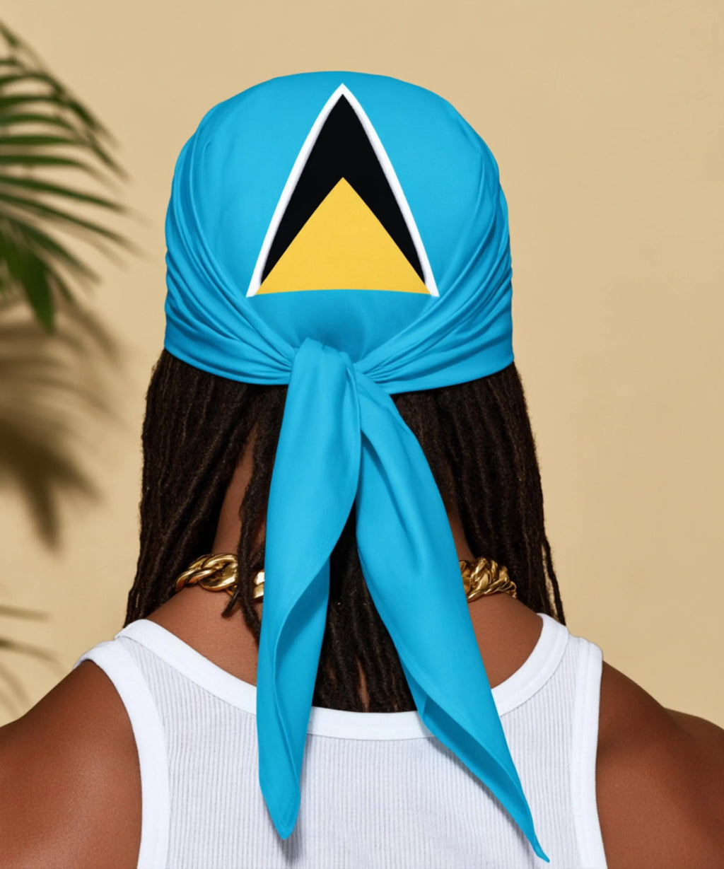 Saint Lucia Flag Bandana