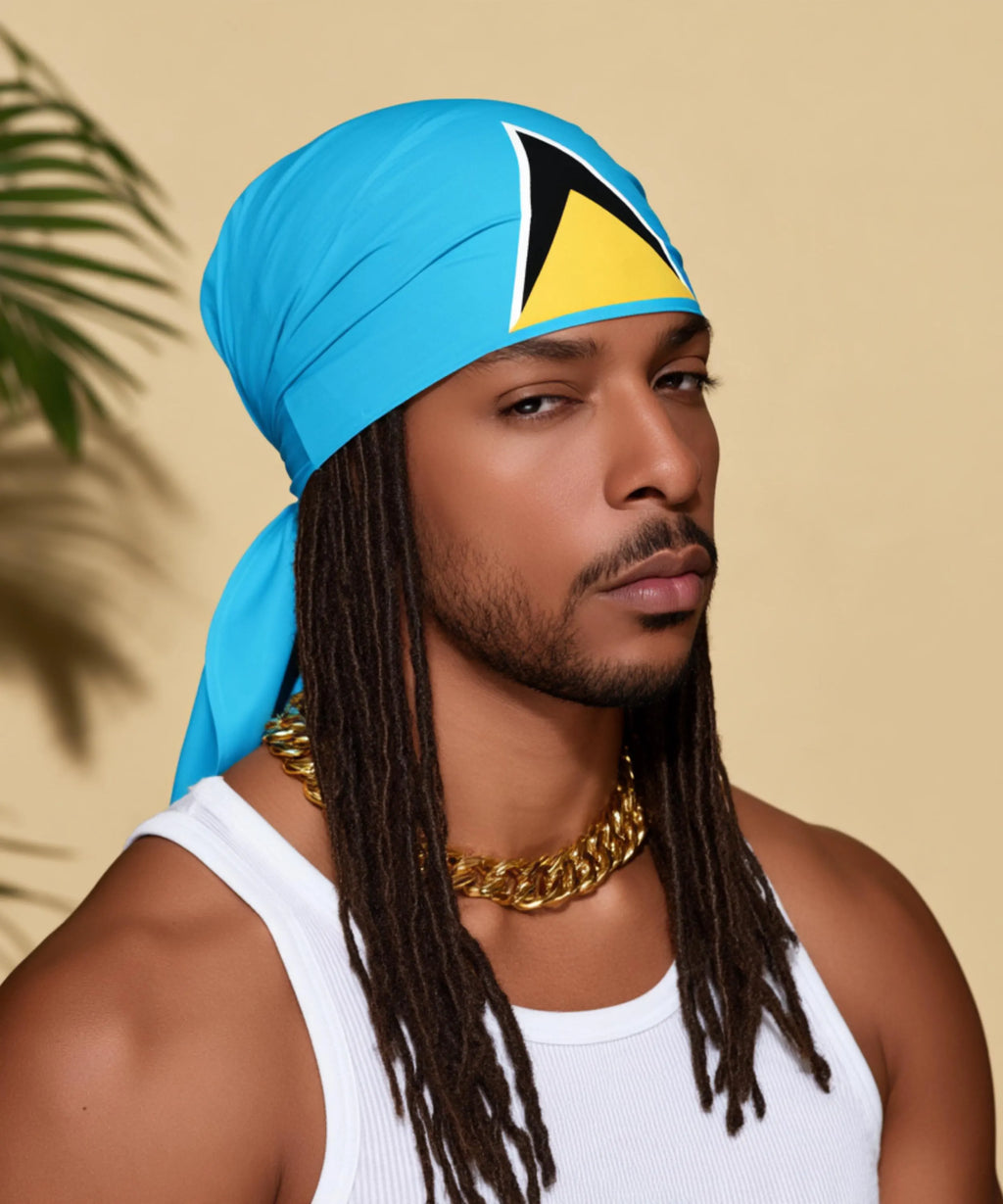Saint Lucia Flag Bandana