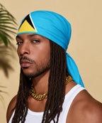 Saint Lucia Flag Bandana