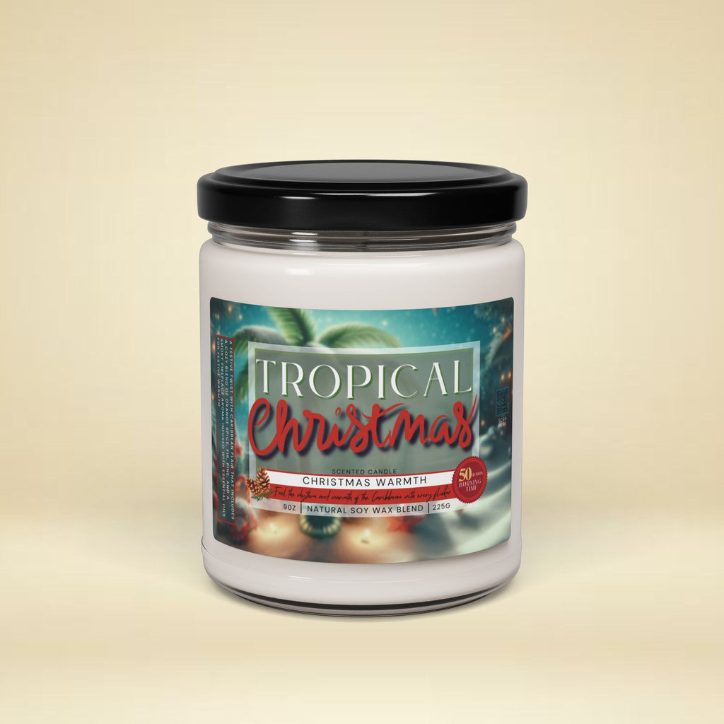 Tropical Christmas Warmth Soy Candle - Irie Blues Boutique