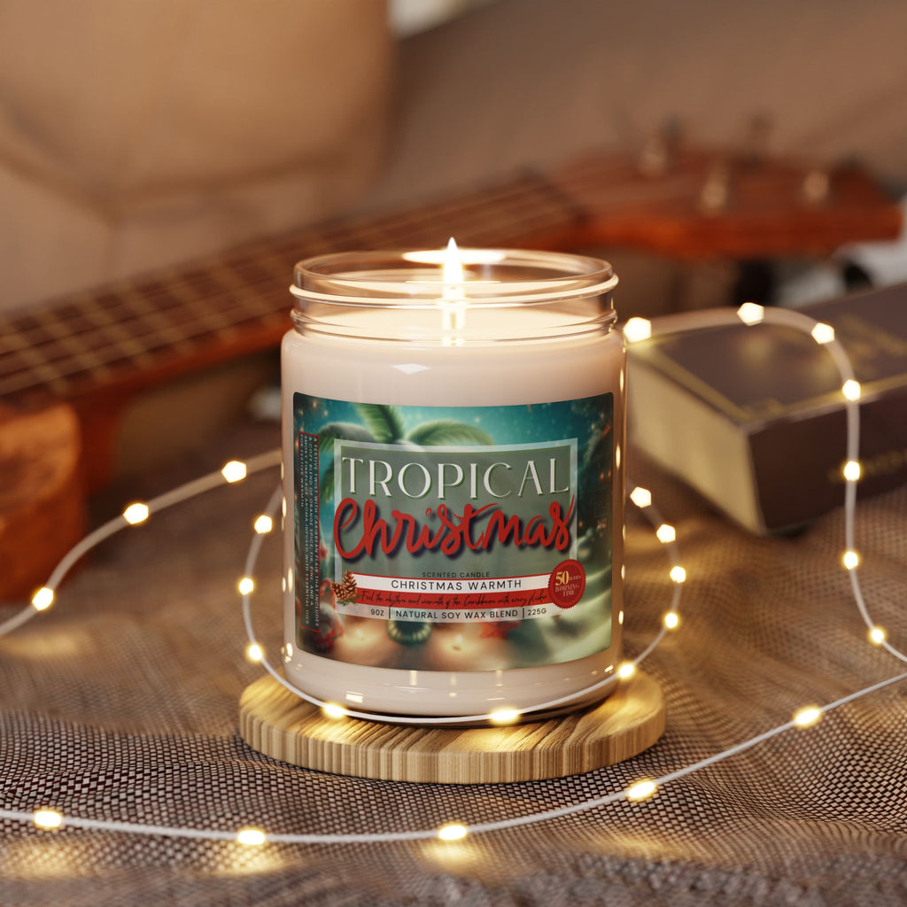 Tropical Christmas Warmth Soy Candle - Irie Blues Boutique