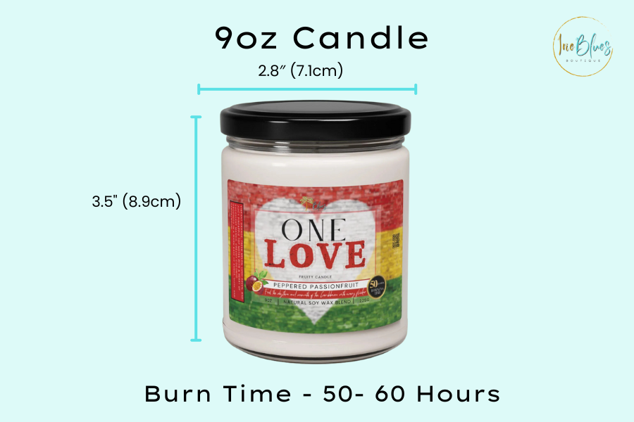 One Love Scented Soy Candle - Irie Blues Boutique