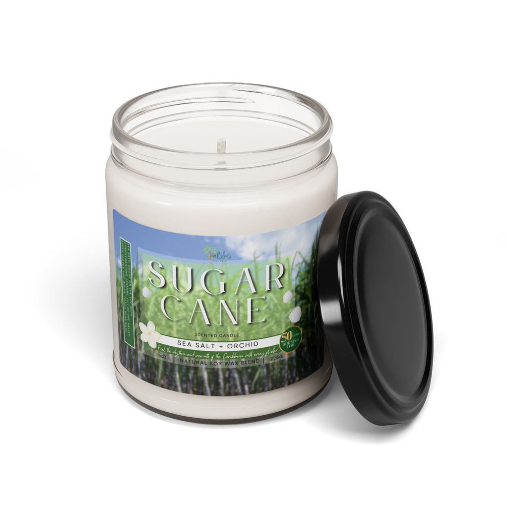 Sugar Cane Scented Soy Wax Candle - Irie Blues Boutique