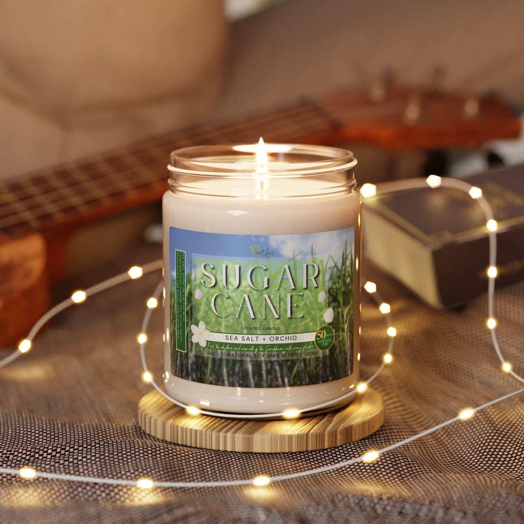 Sugar Cane Scented Soy Wax Candle - Irie Blues Boutique