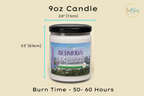 Bermuda Breeze Scented Soy Candle - Irie Blues Boutique