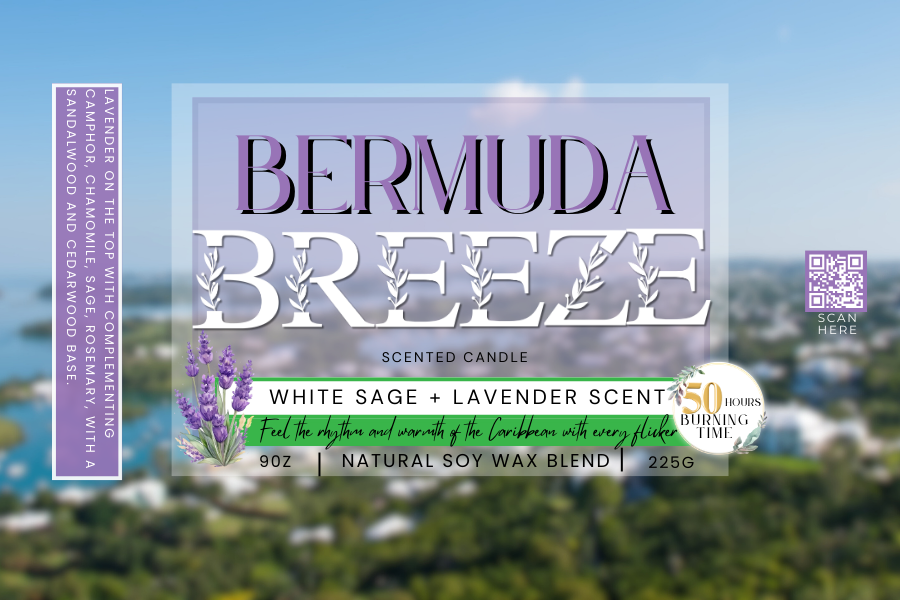 Bermuda Breeze Scented Soy Candle - Irie Blues Boutique