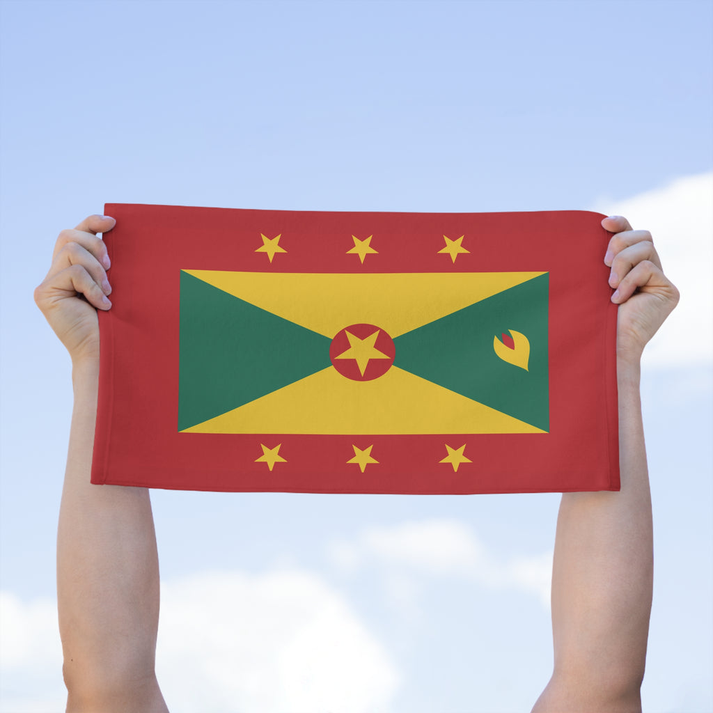 Grenada Flag Rally Towel - Irie Blues Boutique