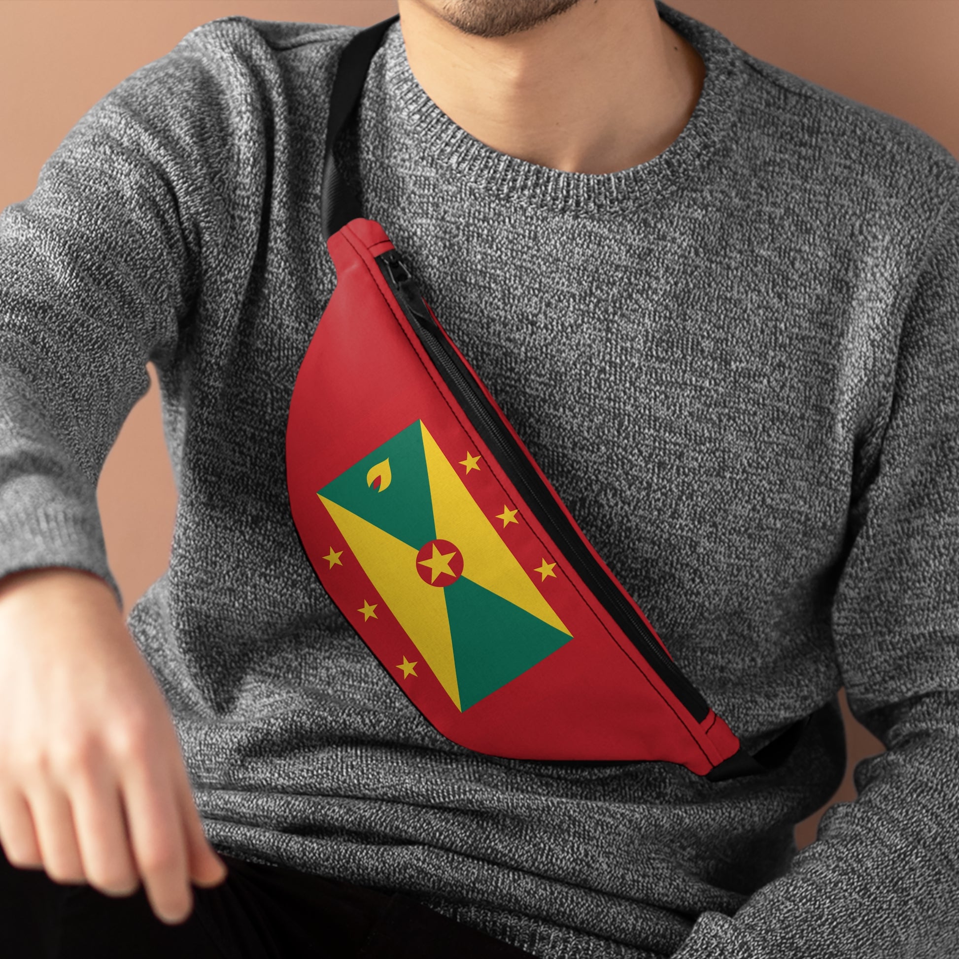 Grenada Flag Fanny Pack - Irie Blues Boutique