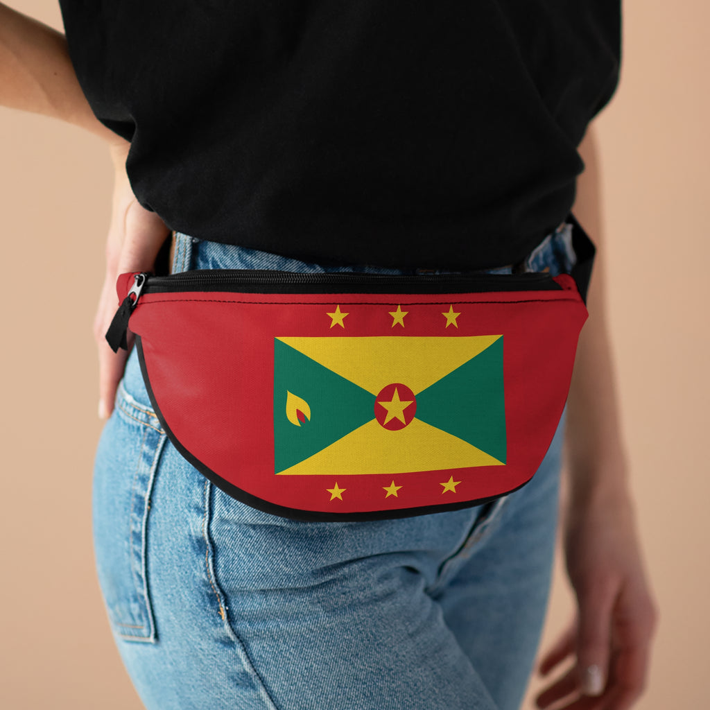 Grenada Flag Fanny Pack - Irie Blues Boutique