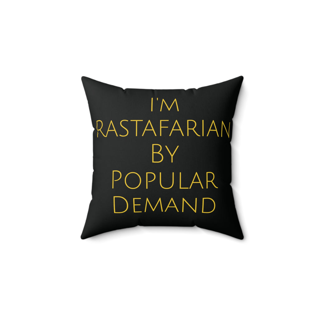 I'm Rastafarian Pride Square Pillow - Irie Blues Boutique