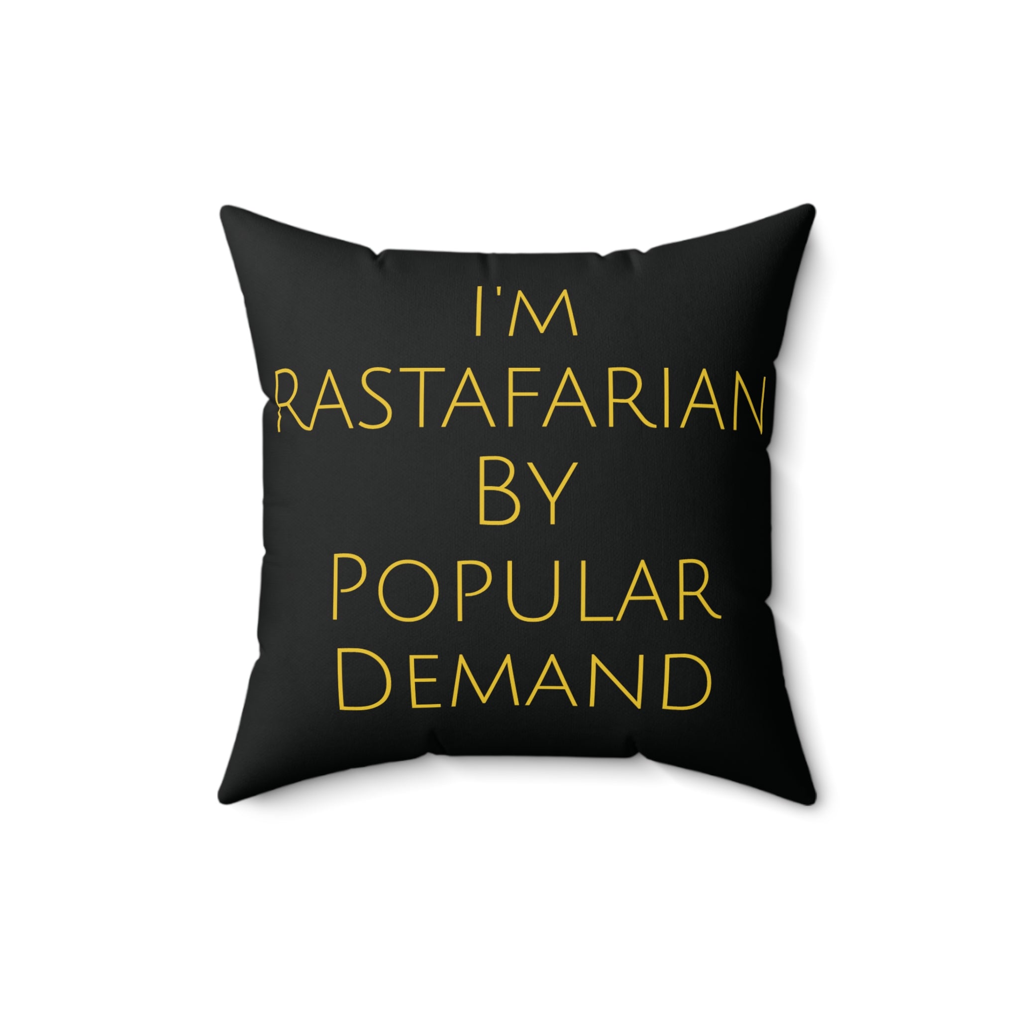 I'm Rastafarian Pride Square Pillow - Irie Blues Boutique